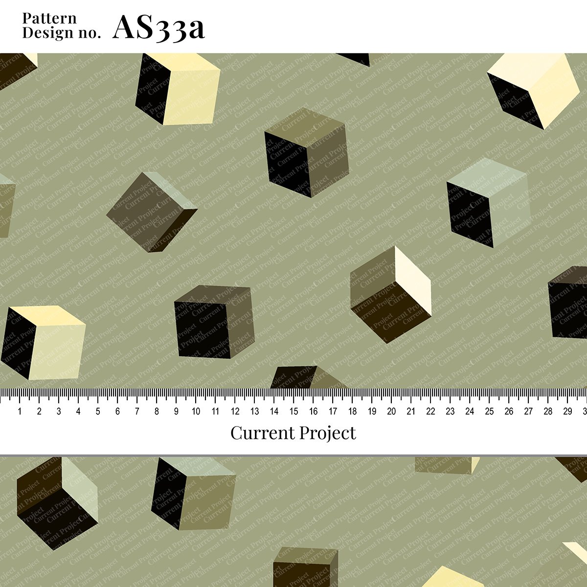 Geometric Seamless Pattern AS33a – Abstract Design for Fabric, Textile & Wallpaper