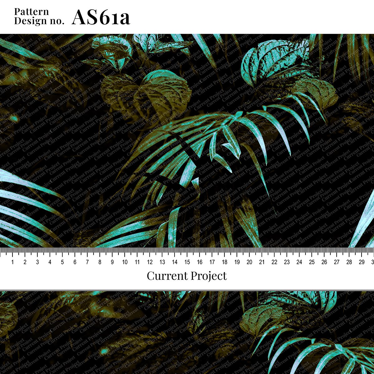 Abstract Floral Seamless Pattern AS61a – Tropical Flower Design for Textile & Wallpaper