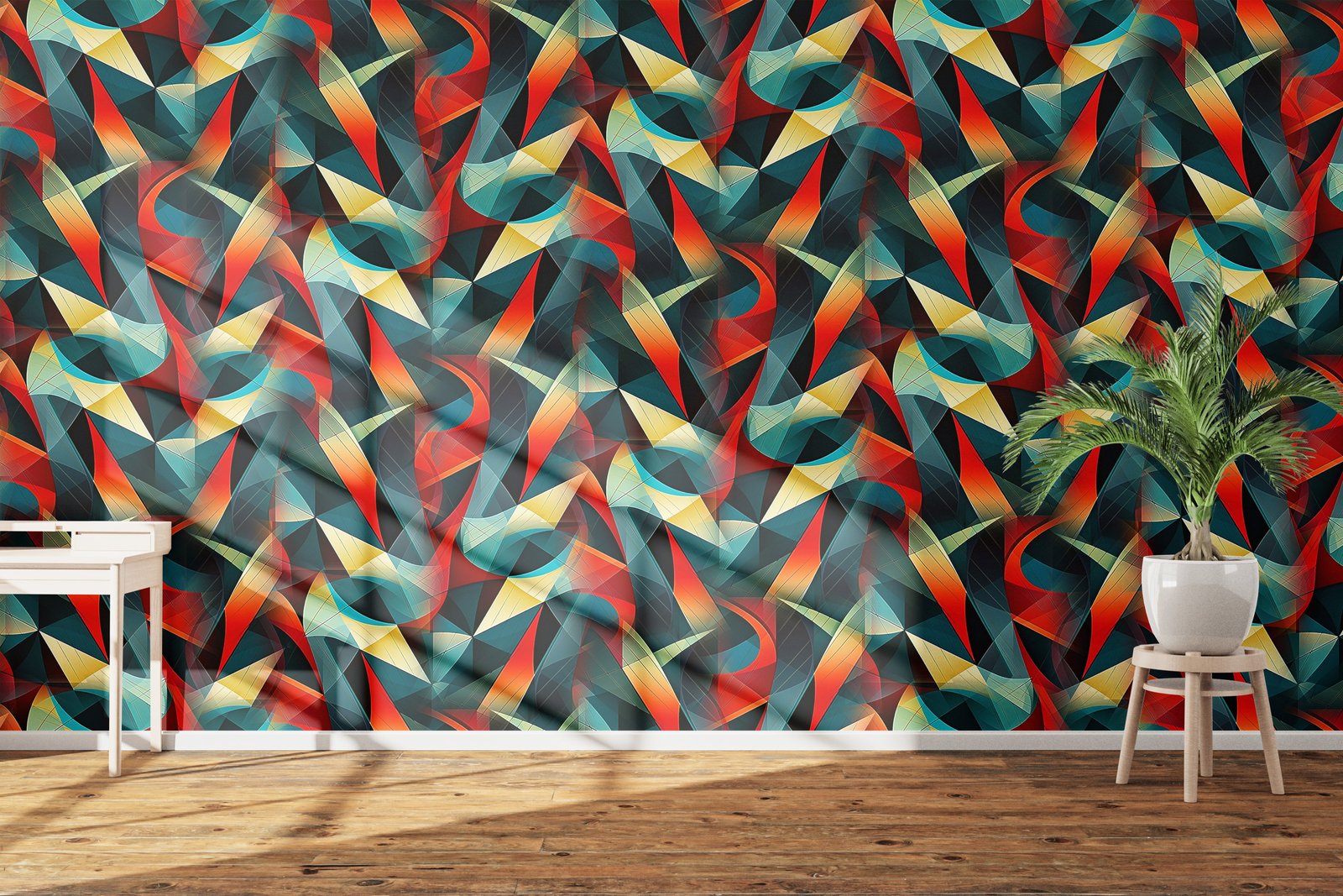 Abstract Seamless Pattern FP001 – Modern Fluid Design for Textile & Wallpaper - Image 6