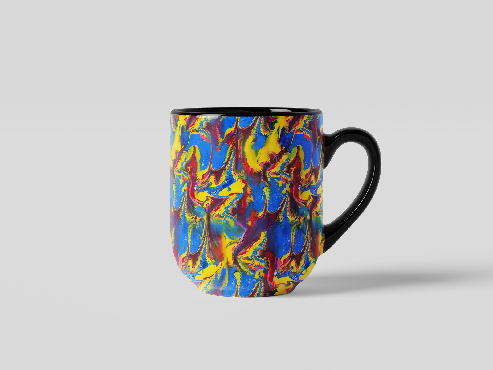Abstract Seamless Pattern SHU124_HE – Modern Fluid Design for Textile & Wallpaper - Image 4